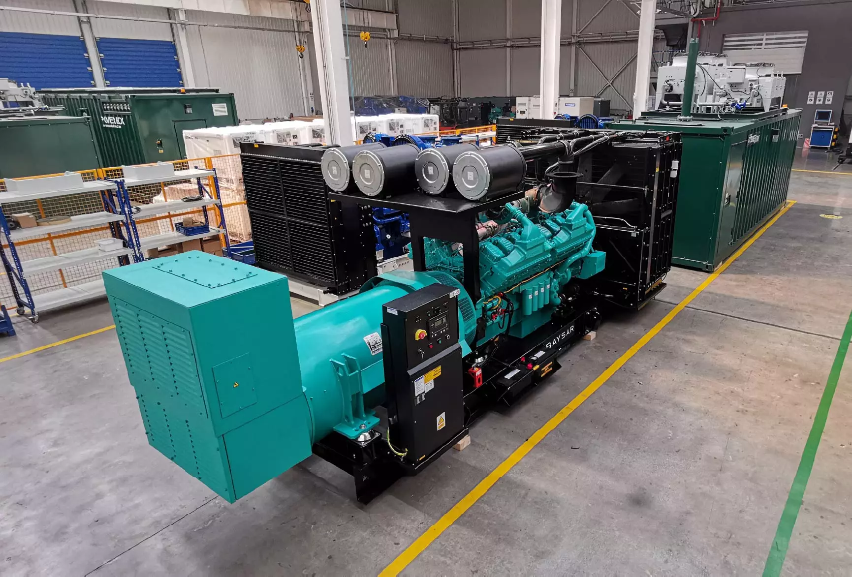 Дизельный высоковольтный генератор BAYSAR HVC2750